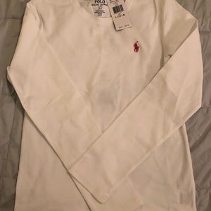 Ralph Lauren Girls White Top